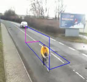 Bicyclist detection